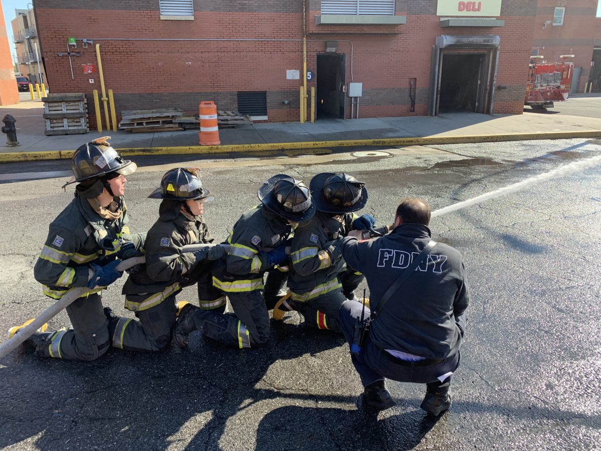 Cadets take part in FDNY Academy exercise Combating Terrorism Center Cadets take part in FDNY Academy exercise Combating Terrorism Center