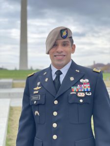 Army Staff Sgt. Luis Gonzalez, military police with the 50th